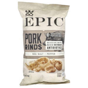 Epic Bar Toucinho de Porco Artesanal Sal Marinho e Pimenta 25 oz (70 g)