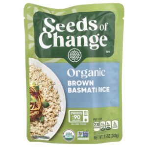 Seeds of Change Arroz Basmati Integral Orgânico 240 g (85 oz)