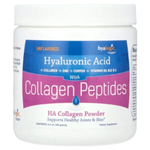 Hyalogic Peptídeo de Colágeno HA em Pó Sem Sabor 180 g (64 oz)