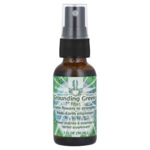 Flower Essence Services Essência Florestal e Óleo Essencial Grounding Green 30 ml (1 fl oz)