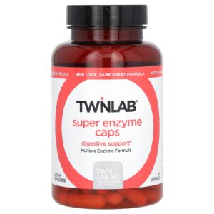 Twinlab Cápsulas Super Enzyme 50 Cápsulas