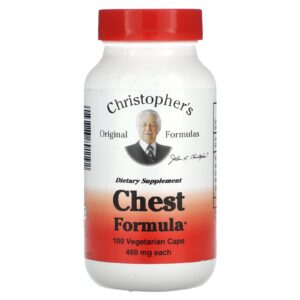 Christophers Original Formulas Fórmula para o Peito 460 mg 100 Cápsulas Vegetarianas