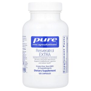Pure Encapsulations Resveratrol Extra 120 Cápsulas