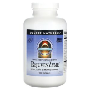 Source Naturals RejuvenZyme 500 Capsules