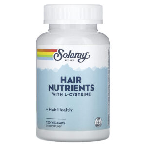 Solaray Nutrientes para o Cabelo com L-cisteína 120 VegCaps