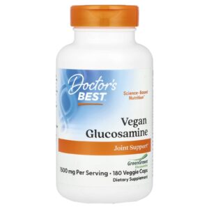 Doctors Best Glicosamina Vegana 180 Cápsulas Vegetais
