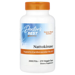 Doctors Best Best Nattokinase 2.000 FU 270 Cápsulas Vegetais