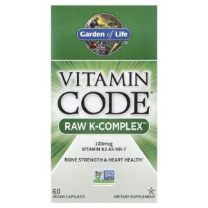 Garden of Life Vitamin Code RAW K-Complex 60 Cápsulas Veganas
