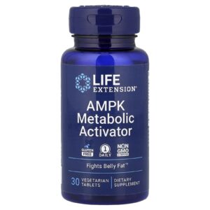 Life Extension Ativador Metabólico de AMPK 30 Comprimidos Vegetarianos
