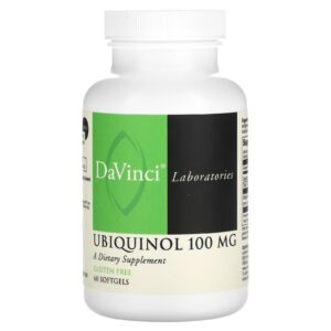 DaVinci Laboratories Ubiquinol 100 mg 60 Cápsulas Softgel