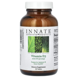 Innate Response Formulas Vitamina D3 50 mcg (2000 UI) 90 Comprimidos