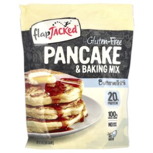 FlapJacked Mistura para Panqueca e Pastelaria Sem Glúten Leitelho 680 g (24 oz)