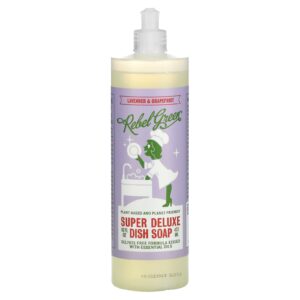 Rebel Green Detergente Super Deluxe Lavanda e Toranja 473 ml (16 fl oz)