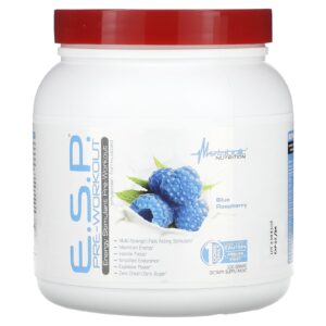 Metabolic Nutrition ESP Pré-treino Framboesa Azul 300 g
