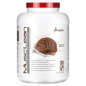 Metabolic Nutrition MuscLean Ganho de Peso Muscular Magro Milkshake de Chocolate 5 lbs