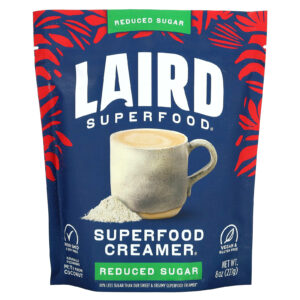 Laird Superfood Superalimento Cremoso Reduz o Açúcar 227 g (8 oz)