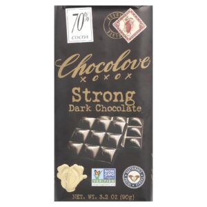 Chocolove Chocolate Amargo Forte 70% de Cacau 90 g (32 oz)