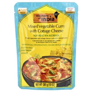 Kitchens of India Navratan Korma Curry de Vegetais Mistos com Queijo Cottage Suave 285 g (10 oz)