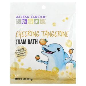 Aura Cacia Banho de Espuma Tormentoso Tangerina 709 g (25 oz)