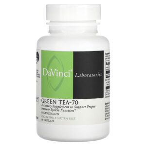 DaVinci Laboratories Chá Verde-70 Descafeinado 60 Cápsulas