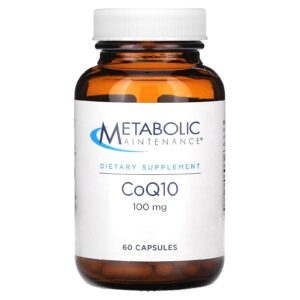 Metabolic Maintenance CoQ10 100 mg 60 Cápsulas