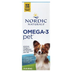 Nordic Naturals Omega-3 Pet™ Para Cães e Gatos Pequenos 60 ml (2 fl oz)
