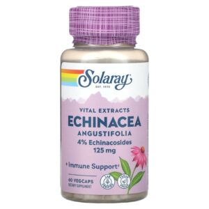 Solaray Extratos Vitais Echinacea angustifolia 60 VegCaps