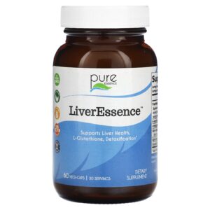 Pure Essence LiverEssence 60 Cápsulas Vegetais