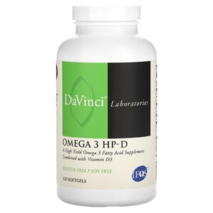 DaVinci Laboratories Ômega 3 HP-D 120 Cápsulas Softgel
