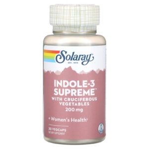 Solaray Indole-3 Supremo 200 mg 30 VegCaps