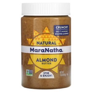 MaraNatha Manteiga de Amêndoa Natural Crocante 454 g (16 oz)