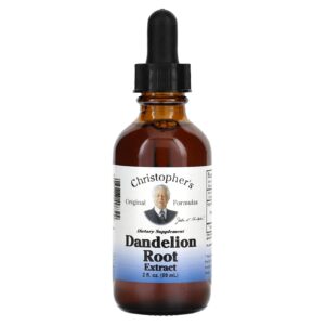 Christophers Original Formulas Extrato da Raiz de Dente-de-leão 59 ml (2 fl oz)