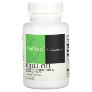 DaVinci Laboratories Óleo de Krill 60 Cápsulas Softgel