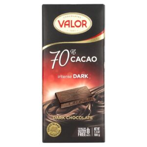 Valor Chocolate Amargo Intenso 70% de Cacau 100 g (35 oz)