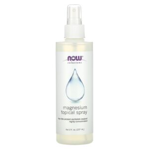 NOW Foods Spray Tópico de Magnésio 237 ml (8 fl oz)