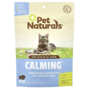 Pet Naturals Calming® Para Gatos Todos os Tamanhos 30 Cápsulas Mastigáveis 45 g (159 oz)