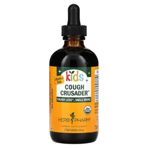 Herb Pharm Crianças Tosse Crusader Sem Álcool 120 ml (4 fl oz)