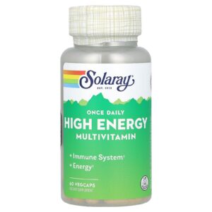 Solaray Multivitamínico Diário de Alta Energia 60 VegCaps