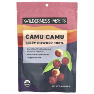 Wilderness Poets Camu Camu Berry em Pó 99 g (35 oz)