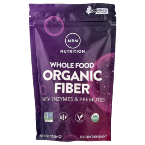MRM Nutrition Alimento Integral Fibra Orgânica com Enzimas e Prebióticos 256 g (93 oz)