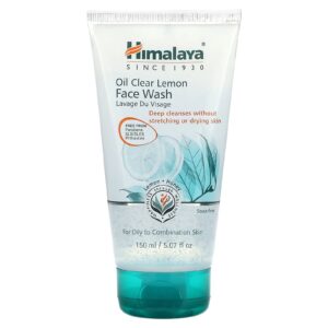 Himalaya Elimina Oleosidade Limpador Facial de Limão Para Pele Oleosa 507 fl oz (150 ml)