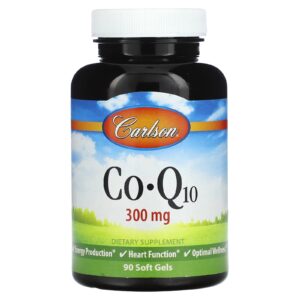 Carlson CoQ10 90 Cápsulas Softgel