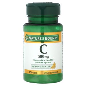 Natures Bounty Vitamina C 500 mg 100 Comprimidos