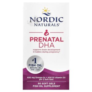 Nordic Naturals DHA Pré-natal 90 Cápsulas Softgel