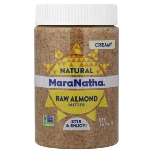 MaraNatha Manteiga de Amêndoa Natural da Califórnia Cremosa 454 g (16 oz)