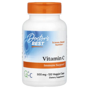 Doctors Best Vitamina C 500 mg 120 Cápsulas Vegetais