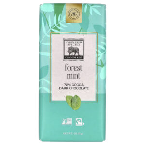 Endangered Species Chocolate Hortelã da Floresta + Chocolate Amargo 72% de Cacau 85 g (3 oz)