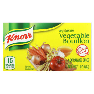 Knorr Caldo de Vegetais Vegetarianos 6 Cubos Extragrandes 60 g (21 oz)