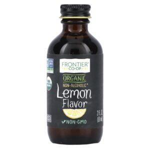 Frontier Co-op Sabor de Limão Orgânico Sem Álcool 59 ml (2 fl oz)