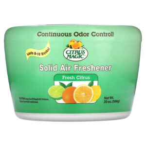 Citrus Magic Purificador de Ar Sólido Cítrico Fresco 566 g (20 oz)